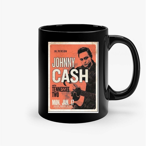 Johnny Cash Picture Metal Sign On Mercari Ceramic Mugs