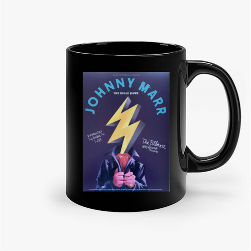 Johnny Marr Concert Ceramic Mugs