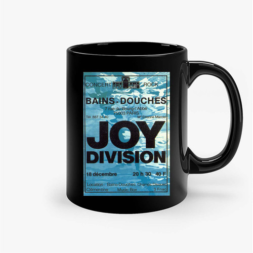 Joy Division Joy Division Affiche De Concert Division Ceramic Mugs