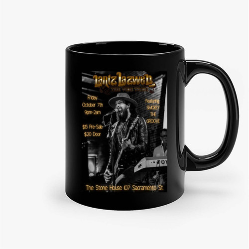 Lantz Lazwell And The Vibe Tribe W Smokey The Groove Ceramic Mugs