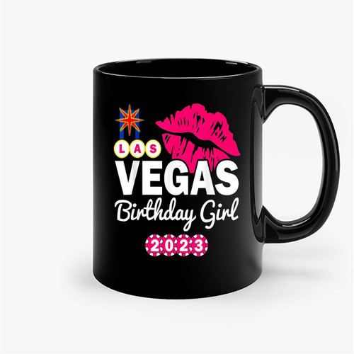 Las Vegas Girls Trip 2023 Cruise Trip Matching Birthday Ceramic Mugs