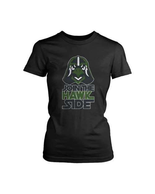 Seattle Seahawks Join The Hawk Side Women's T-Shirt Tee