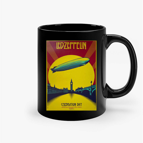 Led Zeppelin Celebration Day Poster Ceramic Mugs