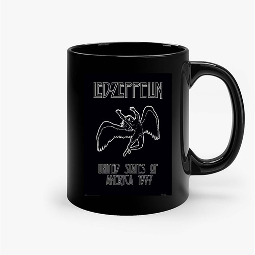 Led Zeppelin Icarus 77 Poster Ceramic Mugs