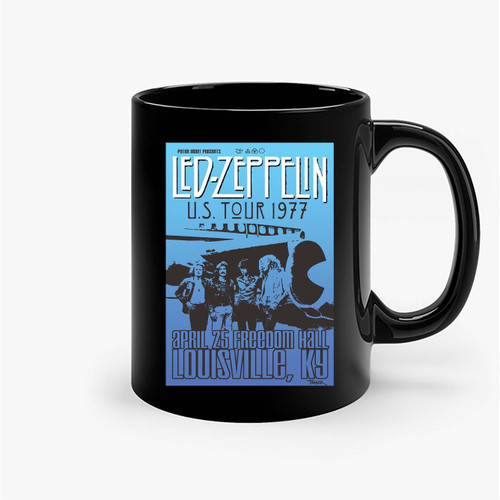 Led Zeppelin Us Tour 1977 Ceramic Mugs