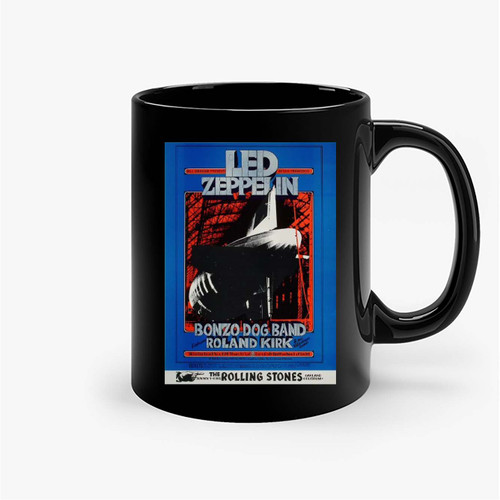 Led Zeppelin Vintage Concert From Winterland Ceramic Mugs