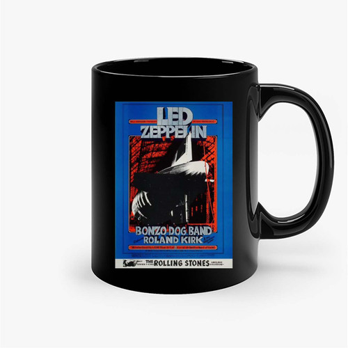 Led Zeppelin Vintage Concert Poster Ceramic Mugs