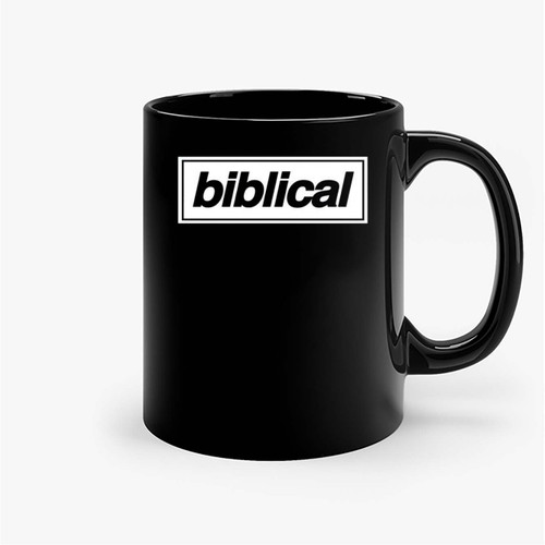 Liam Gallagher Biblical Oasis Inspired Ceramic Mugs