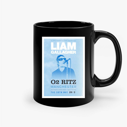 Limited Edition Signed Screen Prints For Liam Gallagher'S Tour Ceramic Mugs