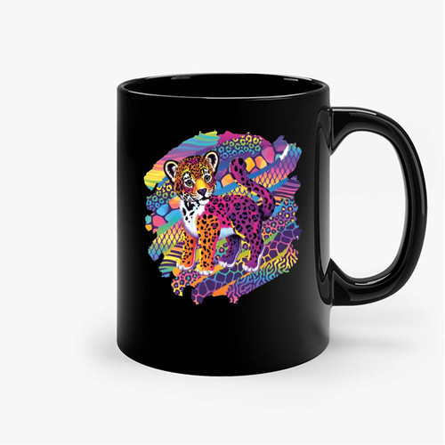 Lisa Frank Tiger Ceramic Mugs