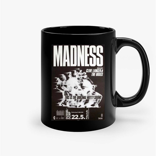 Madness 1980 German Concert Poster Ceramic Mugs