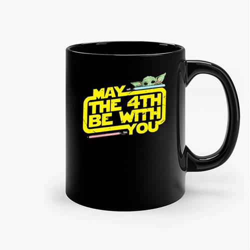 May The 4Th Be With You Star War Character Ceramic Mugs