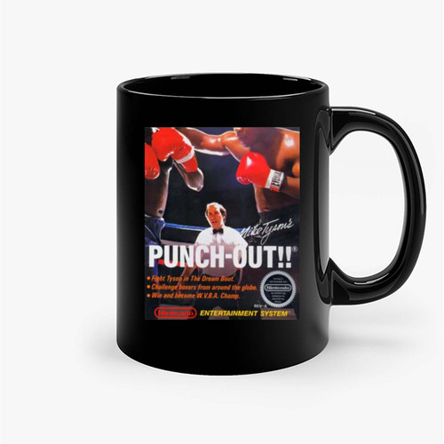 Mike Tyson'S Punch Out Ceramic Mugs