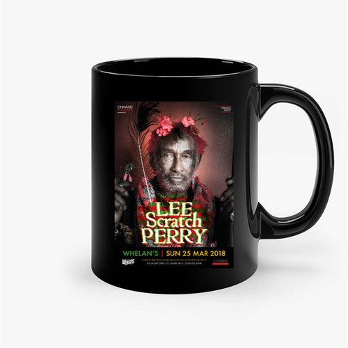 Onhand Bookings Present Lee Scratch Perry Whelans Poster Ceramic Mugs