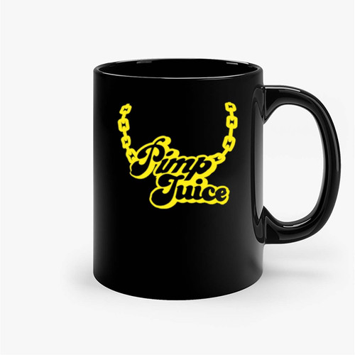 Pimp Juice Awesome Thug Life Gangsta Bling Chain Ceramic Mugs