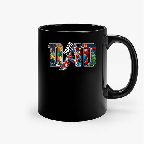 Superhero Dad Daddy You'Re Our Superhero Ceramic Mugs