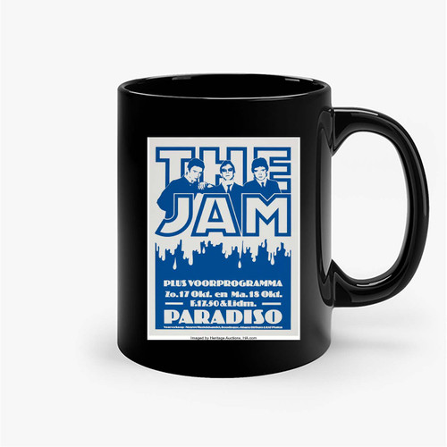 The Jam Voorprogramma Paradiso Concert Ceramic Mugs