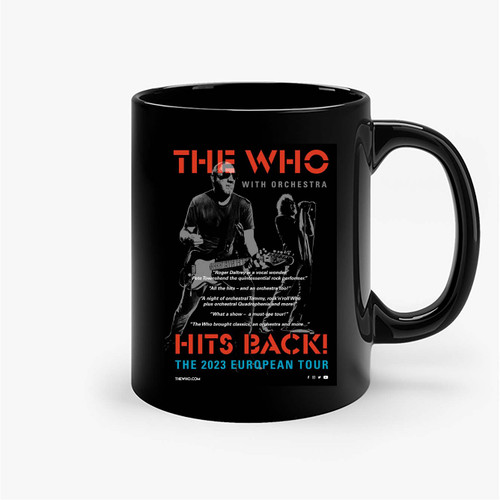 The Who Announce First European Dates In Seven Years Ceramic Mugs