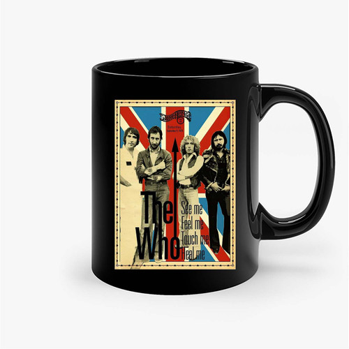 The Who Photo The Who Concert Roger Daltrey Pete Ceramic Mugs