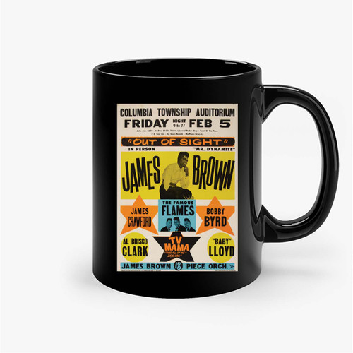 Trace The Birth Of Funk Back To James Brown Ceramic Mugs