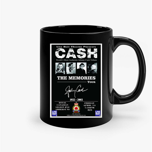 World'S Most Authentic Johnny Cash Tribute Ceramic Mugs