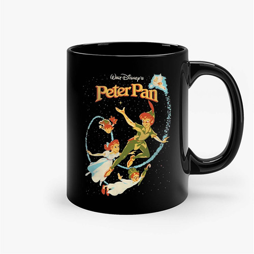 Peter Pan Darling Flight Vintage 1 Ceramic Mugs