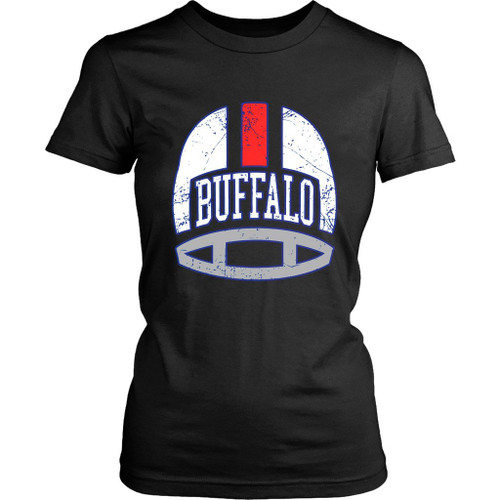 Buffalo Retro Helmet Women's T-Shirt Tee