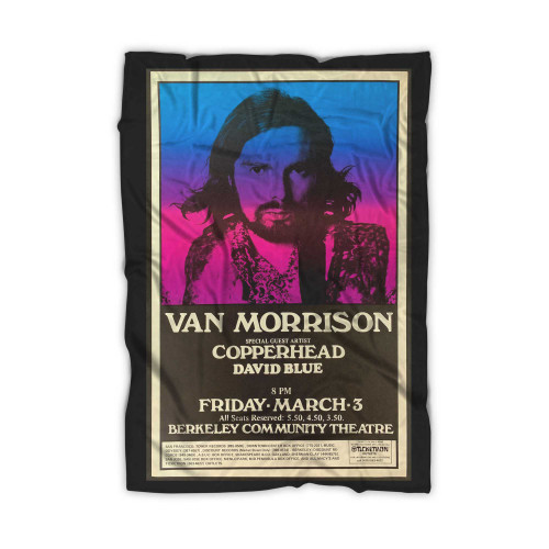 1972 Van Morrison Concert Blanket