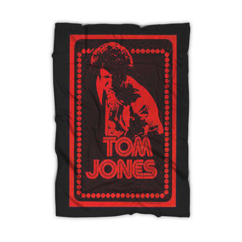 1973 Tom Jones Parrot Records Flyer Blanket