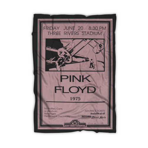 1975 Pink Floyd Concert Pink Floyd Concert Blanket