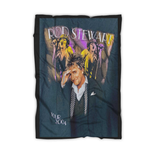 2004 Rod Stewart Tour Tee Blanket