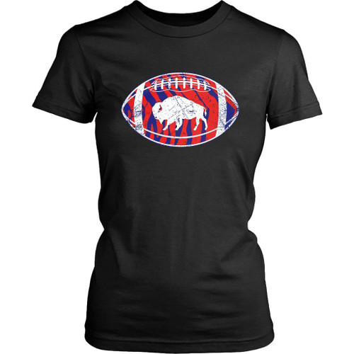 Mafia Bison Retro Football Women's T-Shirt Tee