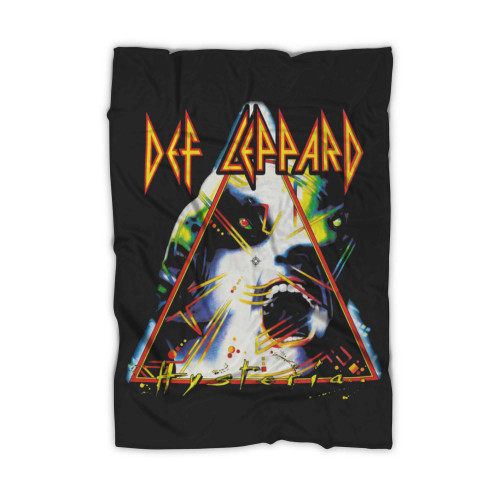 Def Leppard Hysteria Rock Heavy Metal Blanket