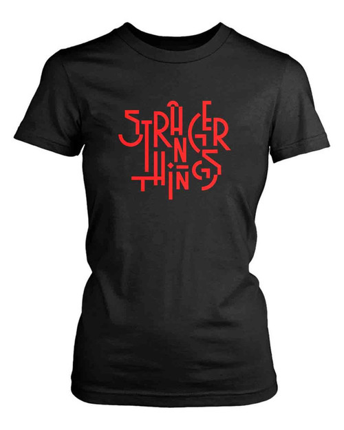 Stranger Things Movie Poster Women's T-Shirt Tee