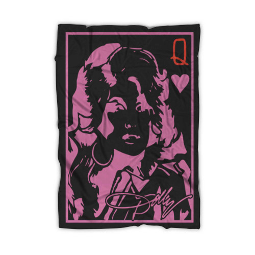 Dolly Parton Country Music Cowgirl Blanket