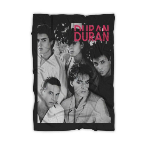 Duran Duran Aesthetic Vintage 90s Inspired Blanket