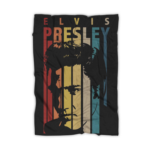 Elvis Presley Retro Vintage Blanket