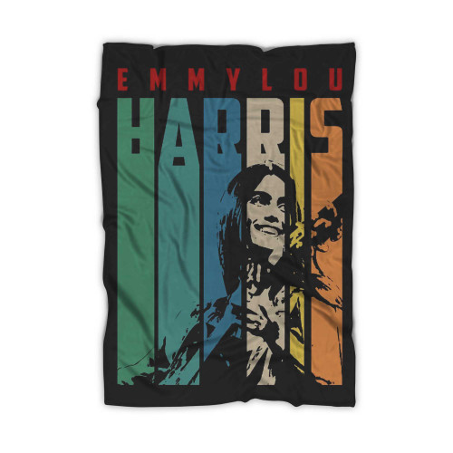 Emmylou Harris Retro Vintage Blanket Emmylou Harris Retro Vintage Blanket