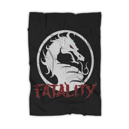 Fatality Mortal Kombat Blanket