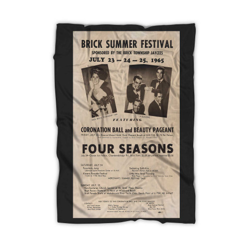 Four Seasons Brick Summer Festival Concert Blanket