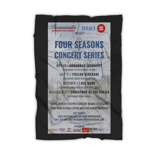 Four Seasons Concert Series Blanket