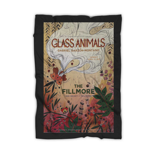 Glass Animals Concert 2015 Blanket