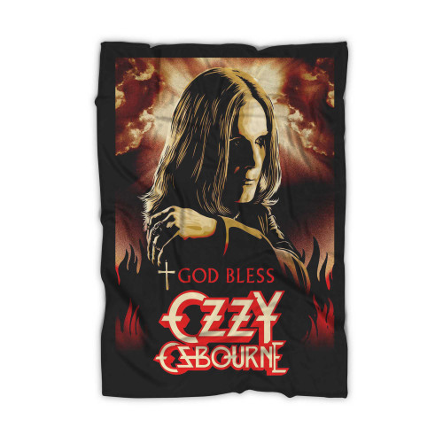 God Bless Ozzy Osbourne Blanket