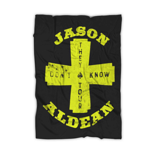 Jason Aldean They Don't Know Tour Blanket