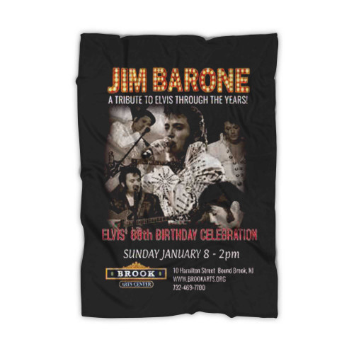 Jim Barone's Elvis Through The Years Blanket