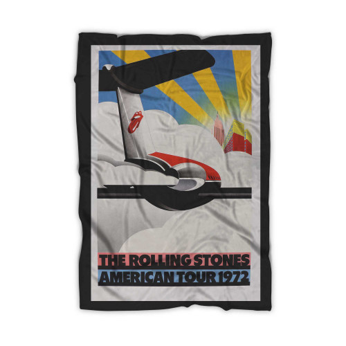 John Pasche The Rolling Stones American Tour 1972 Blanket