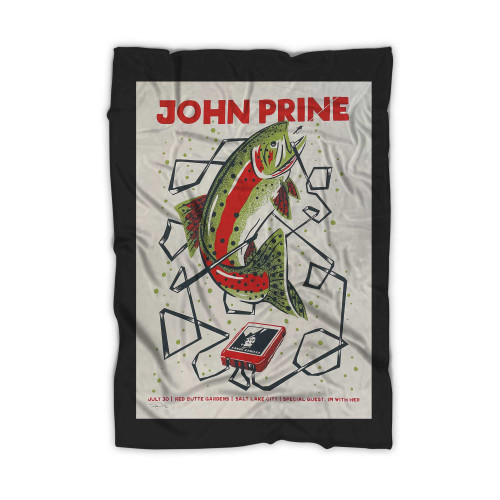 John Prine Concert Blanket