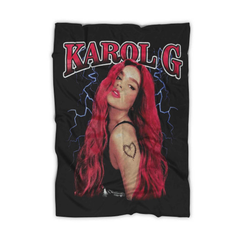 Karol G Rap Blanket