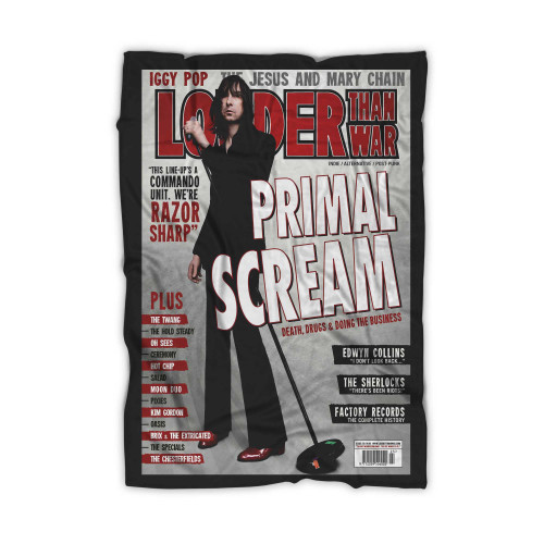 Louder Than War Issue 23 Primal Scream Blanket