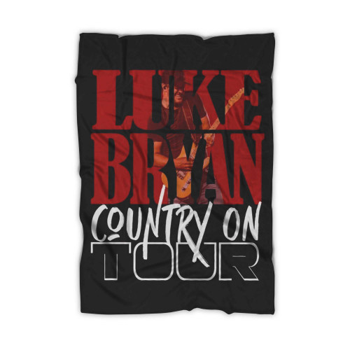 Luke Bryan Country On Tour Blanket